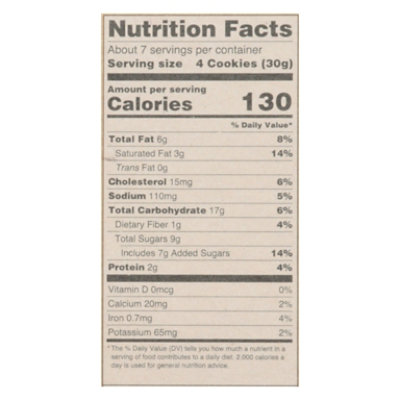 Wackyms Kitchen Oatmeal Walnut Cookies - 8 Oz - Image 4