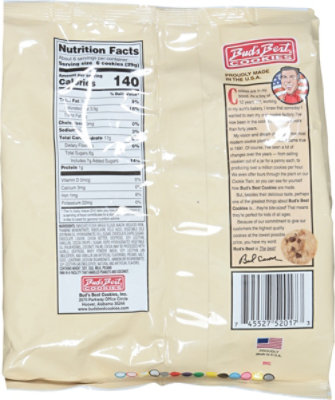 Bud's Best Pecan Chocolate Chip Supremes Bite Size Cookies - 6 Oz - Image 6
