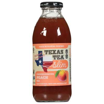 Texas Tea Peach Fredericksburg Tea - 16 Fl. Oz. - Image 1