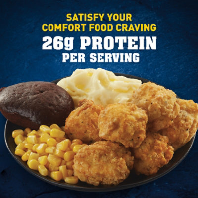 Hungry-Man Southern Fried Popcorn Chicken - 14 Oz - Image 3
