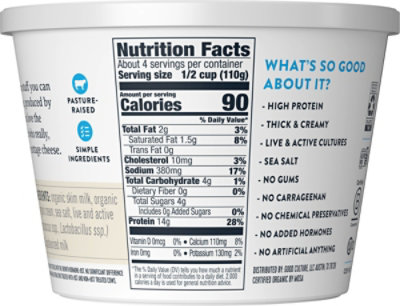 Good Culture Classic 2% Milk Fat Organic Cottage Cheese - 16 Oz - Image 5