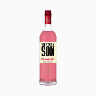 Western Son Strawberry Vodka - 750 ML - Image 1
