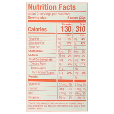 Muddy Bites Waffle Cone Peanut Butter Chocolate - 2.33 OZ - Image 3