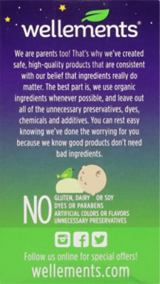 Wellements Cough Mucus Baby Nighttime - 2 OZ - Image 5