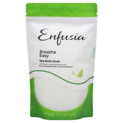Enfusia Spa Bath Soak Breath Easy - 16 OZ - Image 3