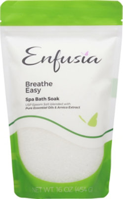 Enfusia Spa Bath Soak Breath Easy - 16 OZ - Image 2