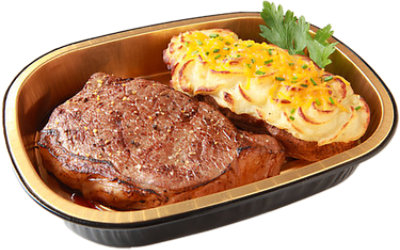 Readymeals Ribeye W/twice Baked Potato - LB - Image 1