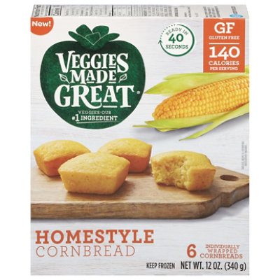 Veggies Made Great Homestyle Cornbread - 12 Oz - Image 1