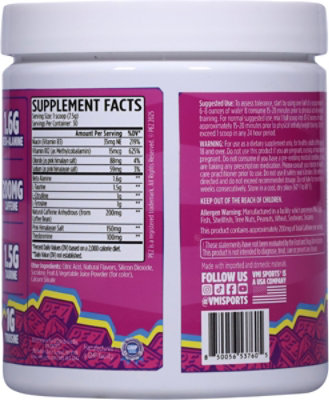 Vmi Kxr Sport Pez Pre Workout Grape - 7.94 OZ - Image 4
