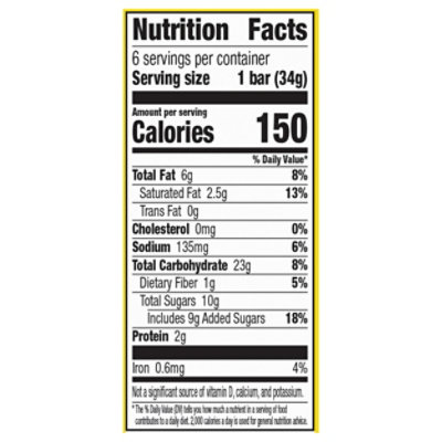 Nature Valley Sweet N Salty Turtle Chewy Granola Bars - 6 Count - Image 3