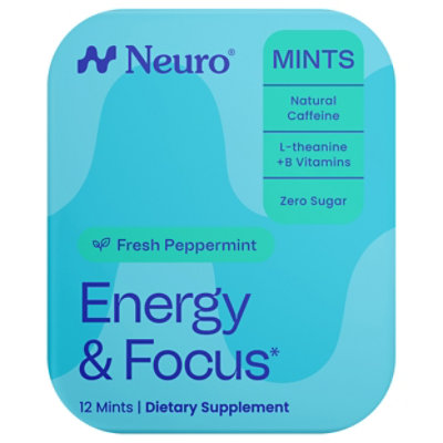Neuro Energy Focus Mint - 12 OZ - Image 1