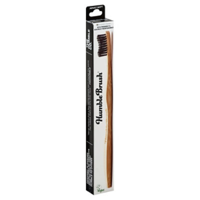 The Humble Co Toothbrush Black Soft Adult - 1 CT - Image 1