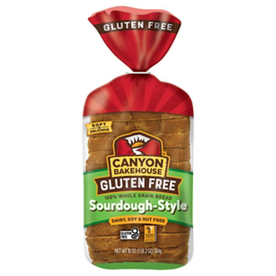 Canyon Bakehouse Bread Sourdough Style Gluten Free - 18 OZ - Image 1