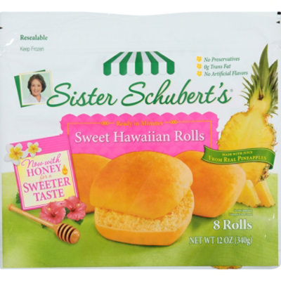 Sister Schubert's Sweet Hawaiian Rolls - 12 Oz - Image 1