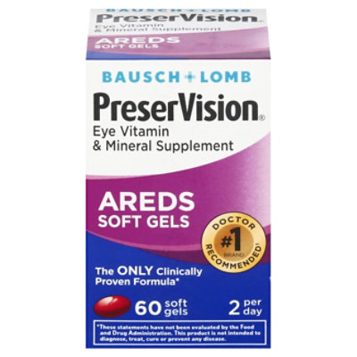 B&l Preservision Areds Softgel - 60 CT - Image 3