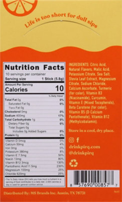 Pirq Hydration Orange - 10 PK - Image 6