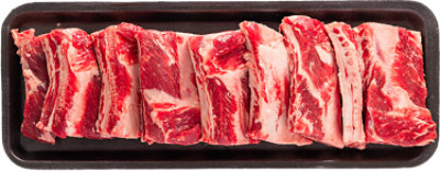 Choice Beef Back Rib Center Cut Sliced - LB - Image 1