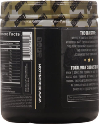 Total War Blue Lemonade Pre Workout Supplement - 15.3 Oz - Image 5