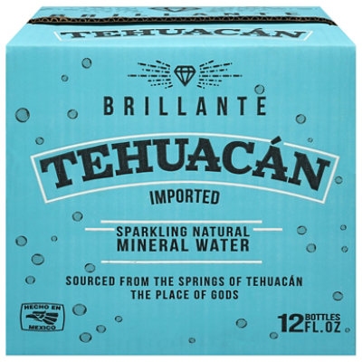 Tehuacan Sparkling Natural Mineral Water - 12-12 Fl. Oz. - Image 2
