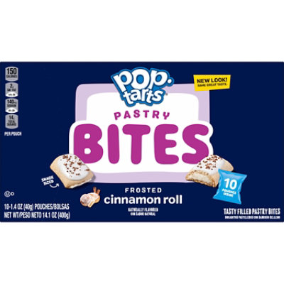 Pop Tarts Pastry Bites Frosted Cinnamon Roll  Snack - 10 Count - Image 8
