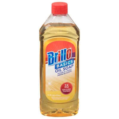 Brillo Basic 3x Action Oil Soap - 16 Oz - Image 1