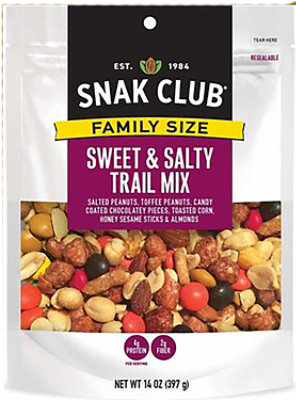 Snak Club Sweet & Salty Trail Mix - 16 OZ - Image 1