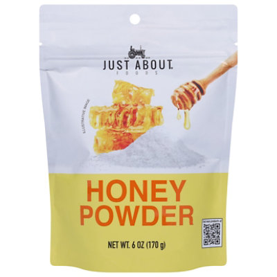 Just About Foods Sweetener Honey Powder - 6 Oz - Image 2