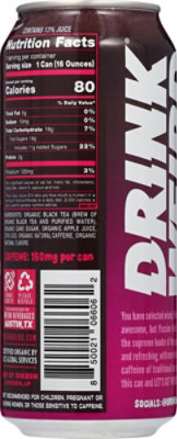 Drink Weird Organic Black Passion Fruit Iced Tea - 16 Fl. Oz. - Image 6