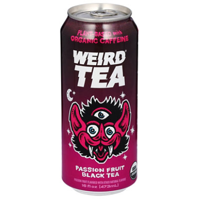 Drink Weird Organic Black Passion Fruit Iced Tea - 16 Fl. Oz. - Image 1