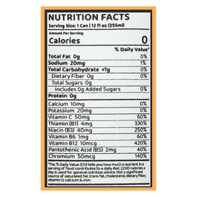 Oxyshred Ultra Energy Peach Candy Rings Energy Drink - 12 Fl. Oz. - Image 3