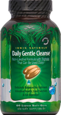 Irwin Naturals Daily Gentle Cleanse - 60 CT - Image 2