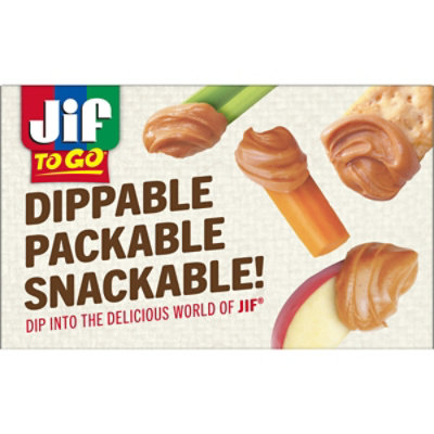 Jif To Go Natural Creamy Peanut Butter Spread Snack Cups Pack - 8.8 Oz - Image 8
