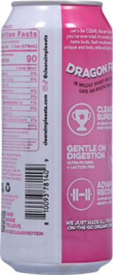 Clean Simple Eats Protein Ready To Drink Dragon Fruit - 16 OZ - Image 6