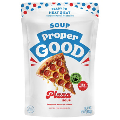 Proper Good Soup Pepperoni Pizza - 12 OZ - Image 1