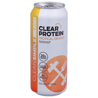 Clean Simple Eats Protein Ready To Drink Tropical Orange - 16 OZ - Image 2