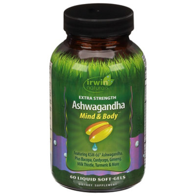 Irwin Extra Strength Ashwaganda - 60 CT - Image 3