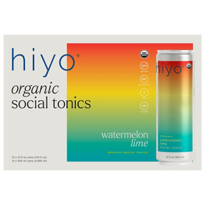 Hiyo Seltzer Watermelon Lime - 144 OZ - Image 2