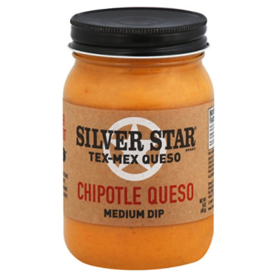 Silver Star Tex-Mex Chipotle Medium Queso Dip - 16 Oz - Image 1