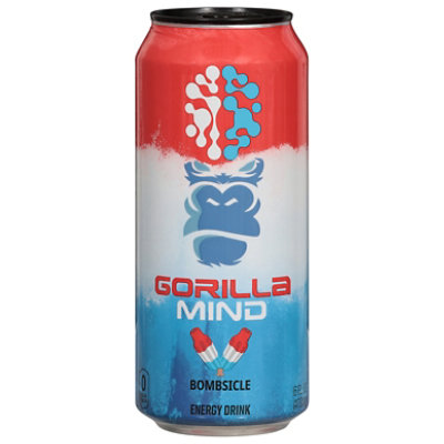 Gorilla Mind Bombsicle Zero Sugar Energy Drink Can - 16 Fl. Oz. - Image 1