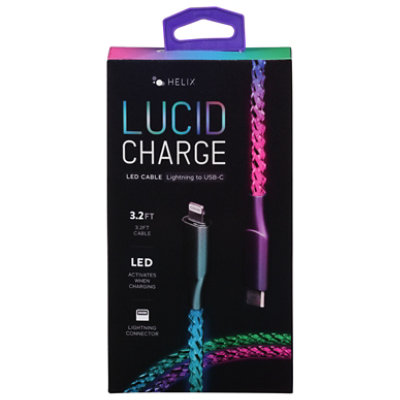 Lucid Pd Lightning To Usb-c Led Cable 3ft - EA - Image 2