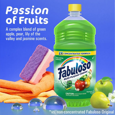 Fabuloso Passion OF Fruits Multi-Purpose Cleaner - 16.9 Fl. Oz. - Image 4