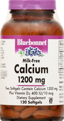 Bluebonnet Cal 1200mg And Vit D3 - 120 CT - Image 2
