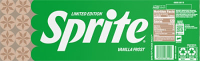 Sprite Vanilla Frost  Soda Can Pack - 12-12 Fl. Oz. - Image 5