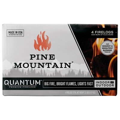 Pine Mountain Quantum Premium Firelogs - 4 Count - Image 1
