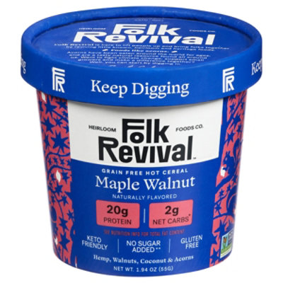 Folk Revival Maple Walnut Hot Cereal - 1.94 OZ - Image 1