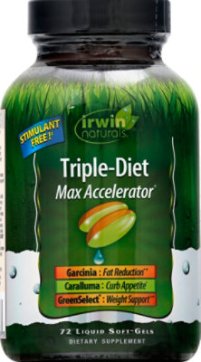 Irwin Naturals Triple-diet Max Accelerator - 72 CT - Image 2