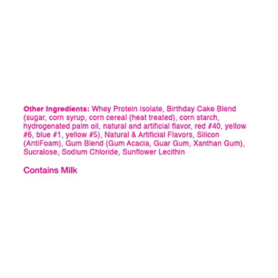Bum Itholate Protein Powder Birthday Cake Dietary Supplement - 1.8 Lbs - Image 4