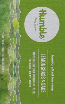 Humble Soap Bar Lemongrass Sage - 4 OZ - Image 4