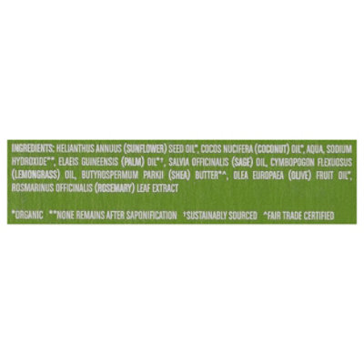 Humble Soap Bar Lemongrass Sage - 4 OZ - Image 3