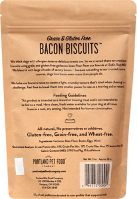 Portland Pet Food Company Bacon Biscuit Dog Treat - 5 Oz - Image 5